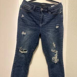 Judy Blue Distressed Jeans